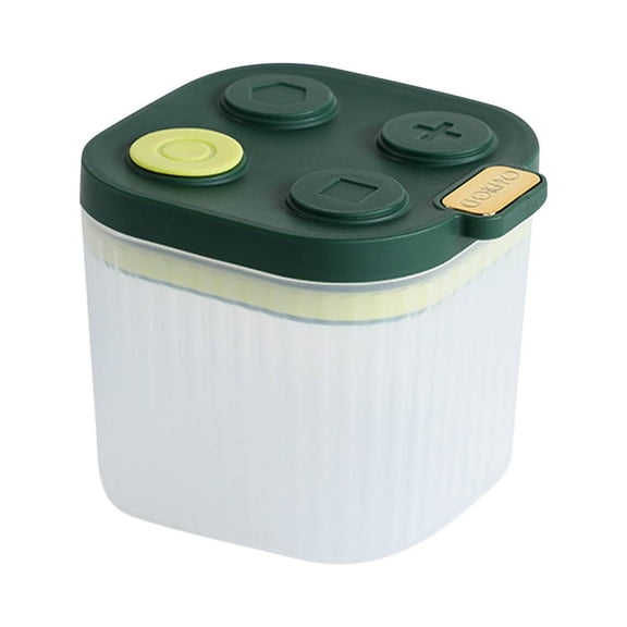 Food Storage Box Clear Container Kitchen Food Sealed Snacks Dried Fruit Grains Tank Storage Canister Kitchen Storage Food Organizer Container with Lid
