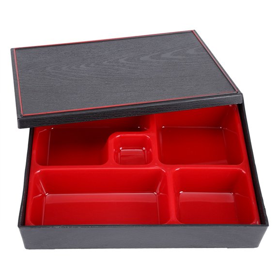 Food Storage Box, Lunch Box Can Be Split ABS Japanese Style with Dishes for Office