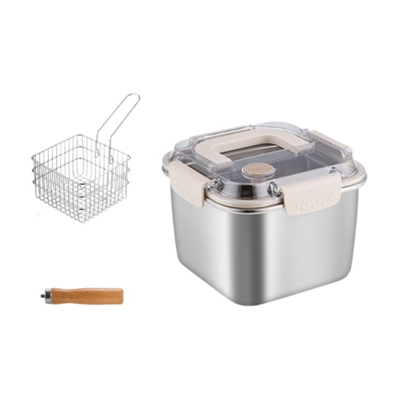 Food Storage Box Meal Prep Container Picnic Organizer with Secure Lid and Handle for on the Go Meals and Vegetables