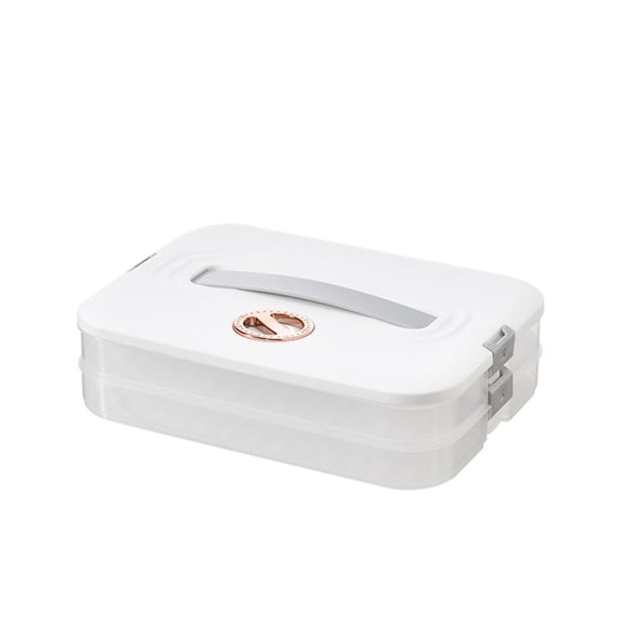 Food Storage Box Multilayer Time Recoder Stackable Food Storage Containers