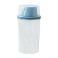 thumbnail image 1 of Food Storage Box Small Blue， Airtight Dog Food Storage 1500Ml Pet Dry Food Storage with Scale Funnel Opening Kitchen Food Storage Cup for Cereals Rice, 1 of 8