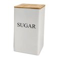 thumbnail image 1 of Food Storage Coffee Tea Container Metal Canister with Airtight Lids for Kitchen Counter Farmhouse Home Organization, 1 of 4