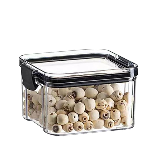 Food Storage Container,Airtight Food Storage Containers with Lids Kitchen Pantry Organization and Storage Plastic Scale Food Canisters for Cereal Flour Sugar Dry Food