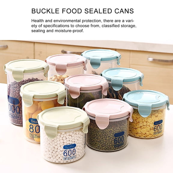 Food Storage Container,Airtight Plastic BPA-Free Stackable Canisters With Locking Freshness Lids,Kitchen Pantry And Refrigerator Organization For Leftovers Snacks Dry Goods And Meal Prep(Beige)