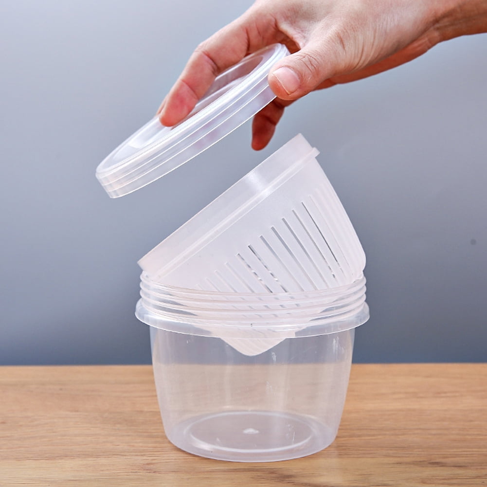 Food Storage Container, Plastic Food Storage Container with Removable ...