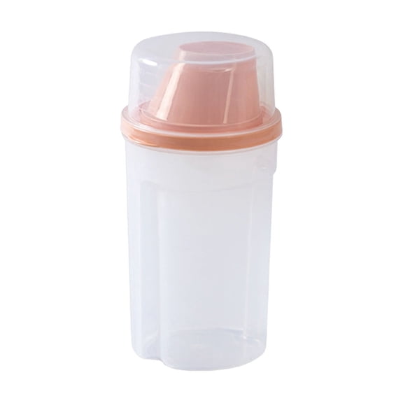 Food Storage Container, Plastic Sealed Storage Pot with Lid for Dry Food Oatmea Rice Snack Flour Pasta, Kitchen Pantry Organizer