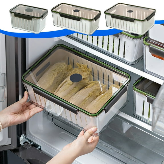 Food Storage Container, Sealable Food Keeping Box, BPA-Free Plastic, Dishwasher & Microwave Safe, Stackable Design, Family Kitchen, Leftovers Preservation, Food Sopatenor