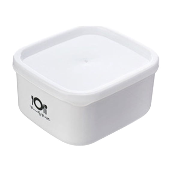 Food Storage Container, Square Small 700ml, Plastic BPA-Free, Microwave Safe Box for Fridge Kitchen Lunch