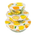 thumbnail image 1 of Food Storage Containers,3Pcs/Set Reusable Beeswax Food And Reusable Food Sustainable Fresh Design Beeswax Wrappings Bowl Cover Waste Biodegradable Sandwich, 1 of 6