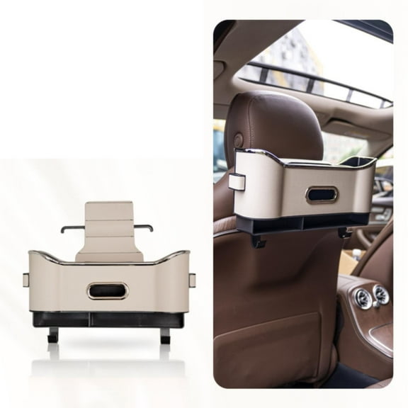 Food Storage Containers,5 In 1 Car Rear Seat Storage Box Multifunctional Headrest Storage Box For Car Travel Accessories