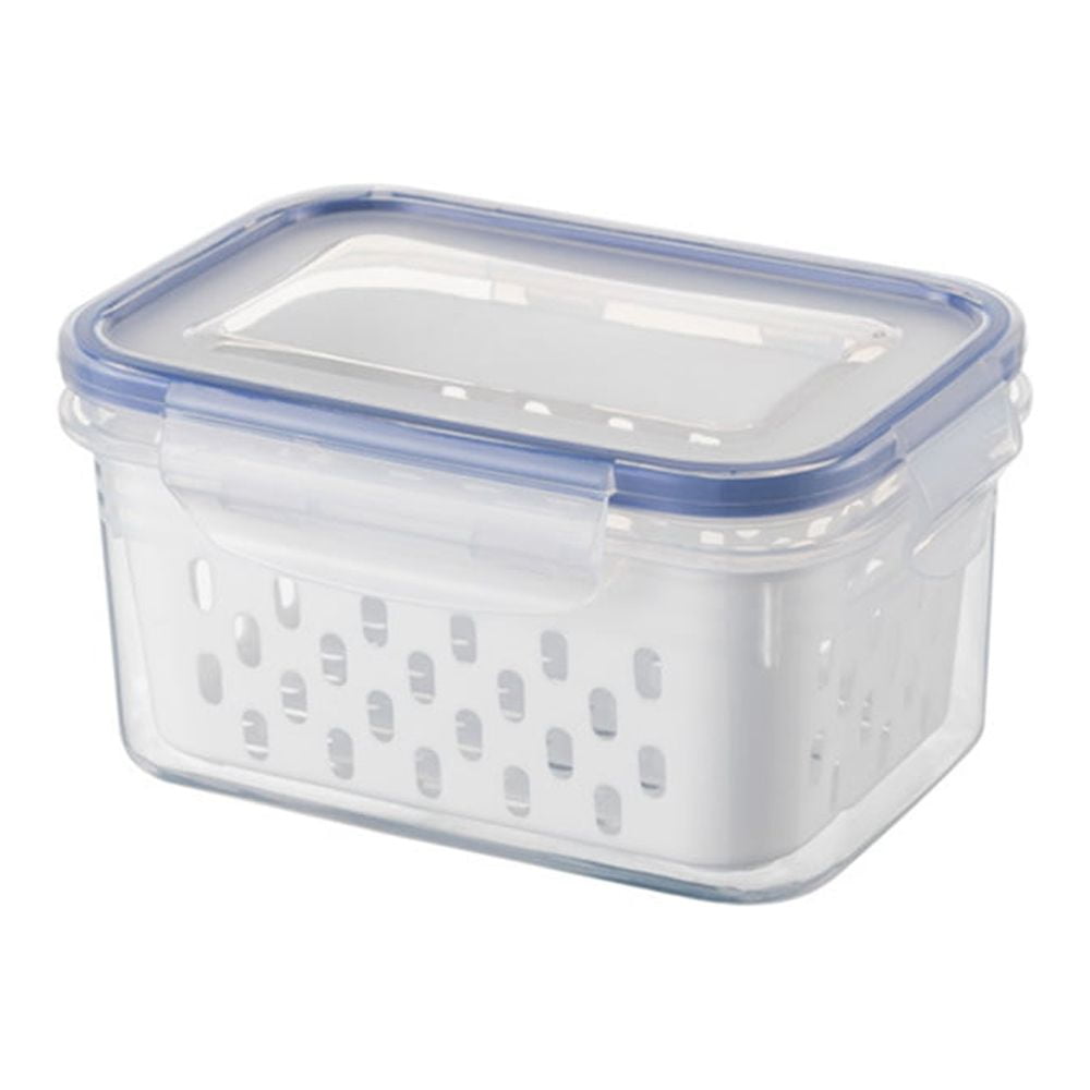 Food Storage Containers with Airtight Lid & Colander, Fresh Produce