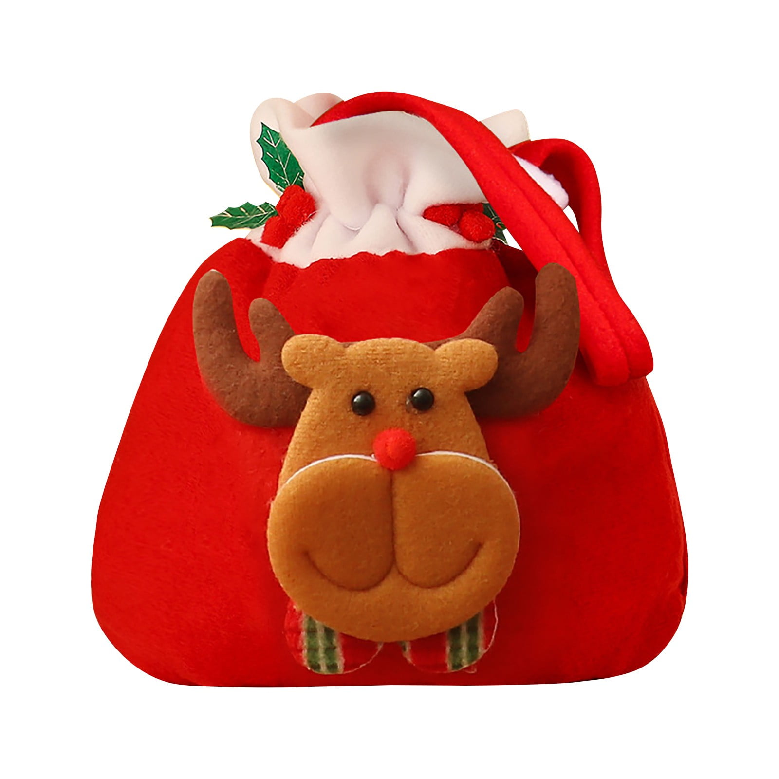 Food Storage Containers Christmas Candy Bag Christmas Fabric Gift Bags