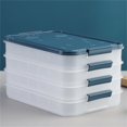 thumbnail image 1 of Food Storage Containers Cold Food Boxes For Fridge Sausage Storage Refrigerator Box Stackable Fridge Organiser Food Storage Containers With Lid Food Storage Boxes Fridge Storage Box, 1 of 9