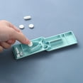 thumbnail image 1 of Food Storage Containers,Cutter Tablet Dispenser Cutter White Box With Divider One-in-two Medicine Cutter, 1 of 2