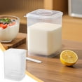 thumbnail image 1 of Food Storage Containers, Fresh Keeping Boxes, 1000ml Plastic Meal Prep Container with Lid, Leakproof Airtight for Long Lasting Freshness, Ideal for Refrigerator Organization, Lunch Prep, and Outdoor, 1 of 5