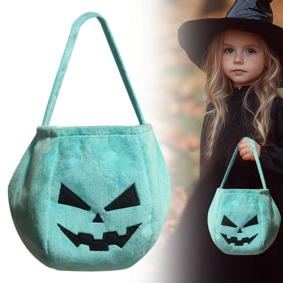 Food Storage Containers,Halloween Pumpkin Candy Bags Snack Candy Basket Halloween Holders For Costume