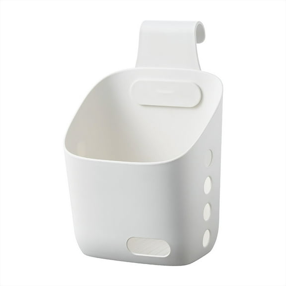 Food Storage Containers,Hanging Plastic Basket With Hooks Bathroom Shower Hanging Basket With Drainage Holes Kitchen Storage Hanging Baskets Bedroom Hanging Organizer For Home Decoration