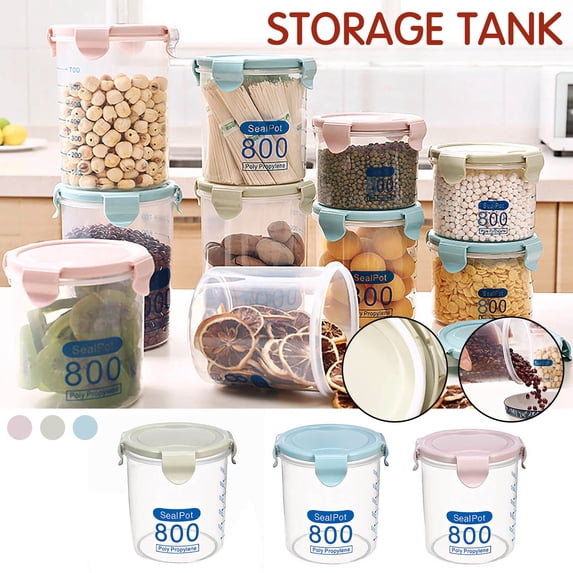 Container Box For Kitchen Food Storage Containers, Kitchen Storage Box Sealing Food Preservation ...