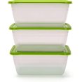 thumbnail image 1 of Food Storage Containers (Large 4L, 6 Piece - 3 Lids, 3 Containers), 1 of 3