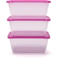 thumbnail image 1 of Food Storage Containers (Large 4L, 6 Piece - 3 Lids, 3 Containers), 1 of 3