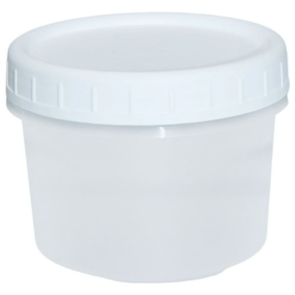 Food Storage Containers with Lids 120ML Freezer Deli Cups Combo Pack, BPA-Free Leakproof Round Clear Takeout Container Meal Prep Microwavable, Airtight Lids