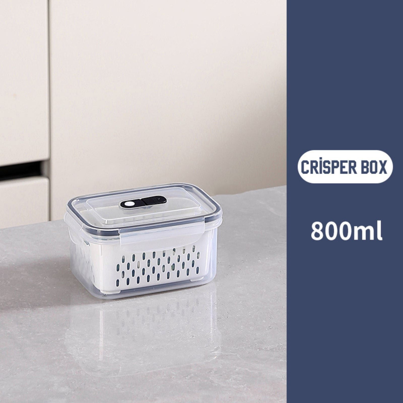 Food Storage Containers with Lids Airtight Fruit Storage Containers for Fridge Fridge Organizers Freezer Safe Produce Containers Keep Vegetables Berry Fresh