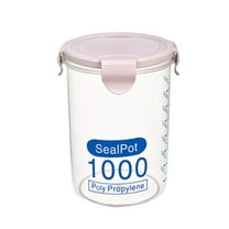 Food Storage Containers with Lids Airtight,Plastic Meal Prep Container for Pantry & Kitchen,Airtight Food Storage Containers with Lids,Plastic Kitchen and Pantry Organization Canisters Cereal