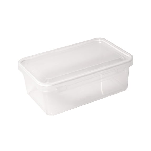 Food Storage Containers With Lids,Rectangular Plastic Storage Containers With Lids 3 Sizes Stackable Meal Prep Containers Leakproof Freezer & Microwave For Kitchen Organization Leftovers