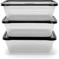 thumbnail image 1 of Food Storage Containers (Medium 3L, 6 Piece - 3 Lids, 3 Containers), 1 of 9