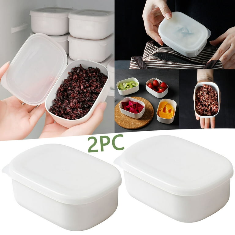 Food Storage Containers Miscellaneous Food Sub Packaging Freezer Box  Reducing Meal Quantitative Small Lunch Box Refrigerator Storage Fresh  Keeping Box 
