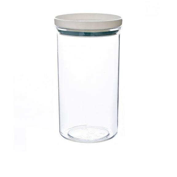 Food Storage Containers Moisture-Proof, Covered, Food-Grade, Multi-Grain Storage Box, Plastic Transparent Jar, Blue, 550Ml