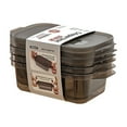 thumbnail image 1 of Food Storage Containers Sealed Fresh-keeping Box, 3-piece Set Bpa-free Microwaveable and Freezer Kitchen Organizer for Leftovers and Meal Prep, 1 of 6