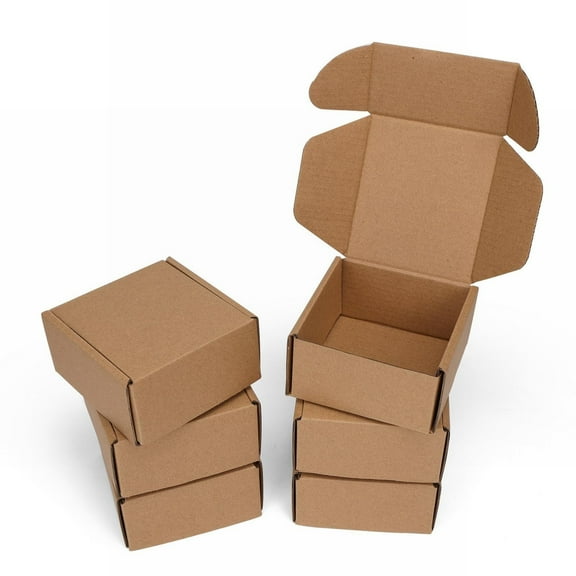 Food Storage Containers,Set Medium Cardboard For Packaging Brown Mailing For Small Business