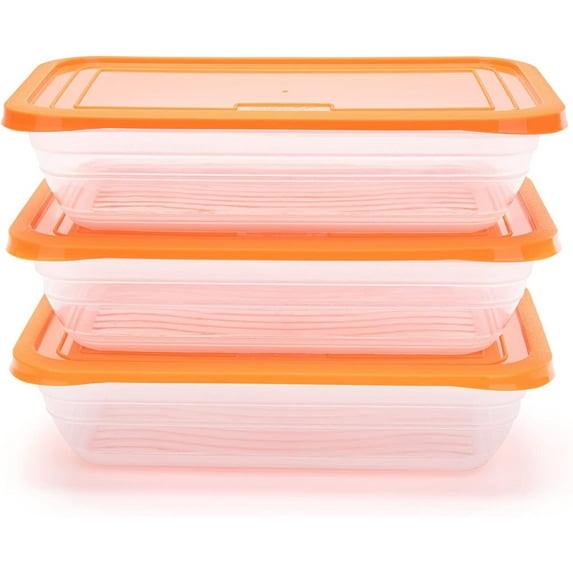 Food Storage Containers (Small 2.3L, 6 Pack)