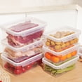 thumbnail image 1 of Food Storage Containers,Small Meal Prep Containers,Reusable Lunch Boxes with Leakproof Lid,Microwave, Dishwasher & Freezer Safe Snack Containers, BPA-Free Plastic Containers,1Pcs(A-Small), 1 of 9