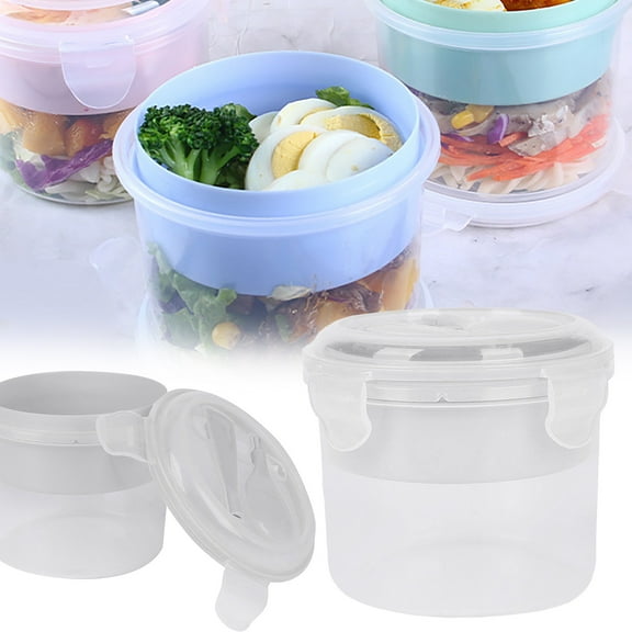 Food Storage Containers,Tumbler Set For Kitchen Portable Reusable Parfait Cups With Lids Yogurt Cup With Topping Cereal Or Oatmeal Container Leak Proof Breakfast On The Cups For Meal Pre Protio