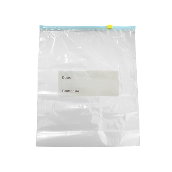 Food Storage Containers with Lids Airtight Sealed Fresh Keeping Bag Food Grade Zippered Refrigerator Freezer Storage Bag Reusable