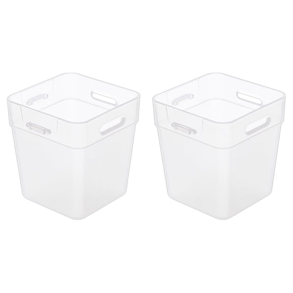 Food Storage Efficient Refrigerator Side Door Organizer for Sorting Separation and Fresh / Garlic Storage in Kitchen 2PCS