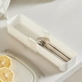 thumbnail image 1 of Food Storage Telescopic Storage Box*1 Expandable Drawer Organizer Adjustable Drawer Organizer Trays Drawer Dividers Organizers and Storage for Pens Makeup Utensils Tools Flatware, 1 of 9