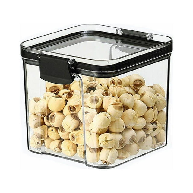 Food Storage,Grains And Cereals Kitchen Storage Jar Box Snacks Tea