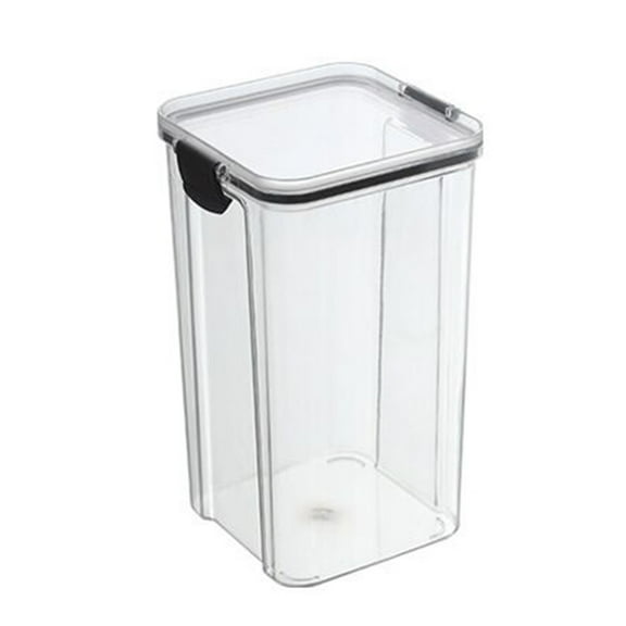 Food Storage Jar for Grains and Cereals Kitchen Organization – Airtight Snack and Tea Container for Pantry