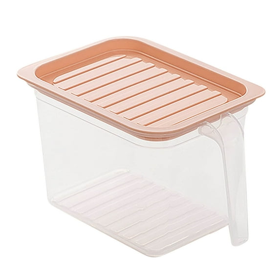 Food Storage, Kitchen Storage Box Sealed Fruit Food Fresh-keeping Box Food Containers Sealable Containers Clear Cereal Storage Containers Airtight Food, Food Storage Containers with Lids