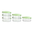 thumbnail image 1 of Food Storage Layered Seasoning Container Transparent Organizer for Fresh Fruits and Vegetables, 1 of 2