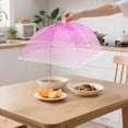 thumbnail image 1 of Food Storage Mesh Cover For Food 43 X 43 Cm Reusable Foldable Cake Cover Screen For Fruit Picnic BBQ, 1 of 3