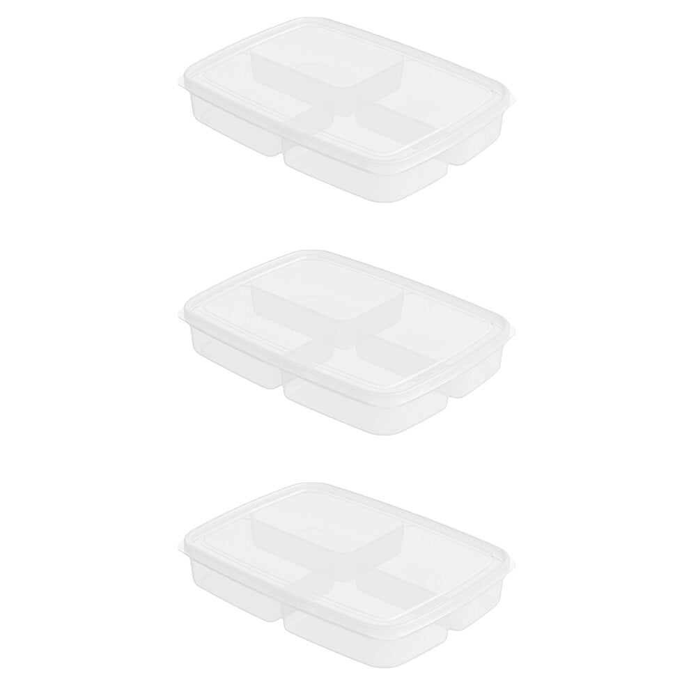 Food Storage Organizer Fridge Freshkeeping Container Box Clear with