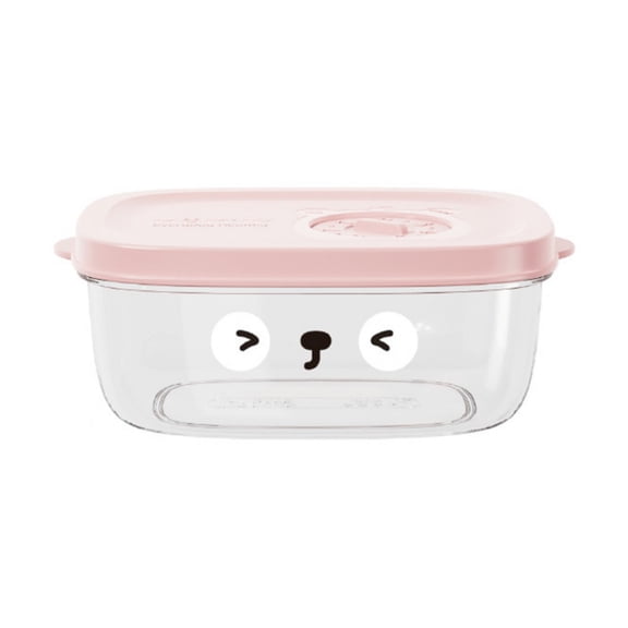 Food Storage Packaging Storage Box Frozen Preservation Box Can Be Heated by Microwave Oven Lunch Box Fruit Preservation Box Food Containers