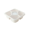 thumbnail image 1 of Food Storage Reusable Snack Containers with 5 Compartments for Meal Prep for Lunch Travel School and Work, 1 of 5