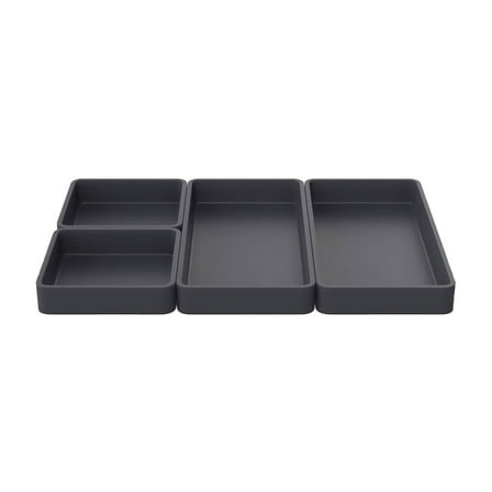 Silicone Baking Pan Set - Non Stick Heat Bakeware for Cooking Grilling Roasting and Baking - 4 Piece Food Storage Solution
