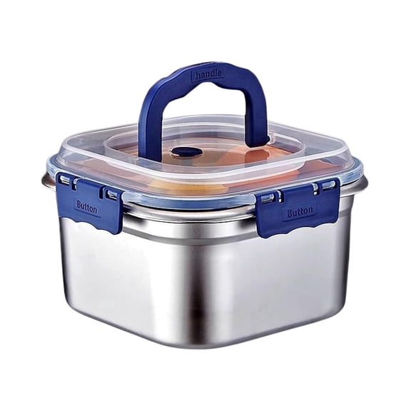 Food Storage Solutions For Stainless Steel ABS Material Simplistic Design Storage Container For Kitchen Organization Across Living Spaces