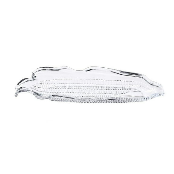 Food Storage Transparent Corn Tray for Kitchen Organization and Barbecue Prep Corn Rack Storage Tray with Practical Design,27cmx8.7cm,Clear